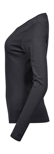 Camiseta de Manga Larga para Damas - Interlock - 220 g/m² | 10354