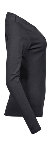 Camiseta de Manga Larga para Damas - Interlock - 220 g/m² | 10354