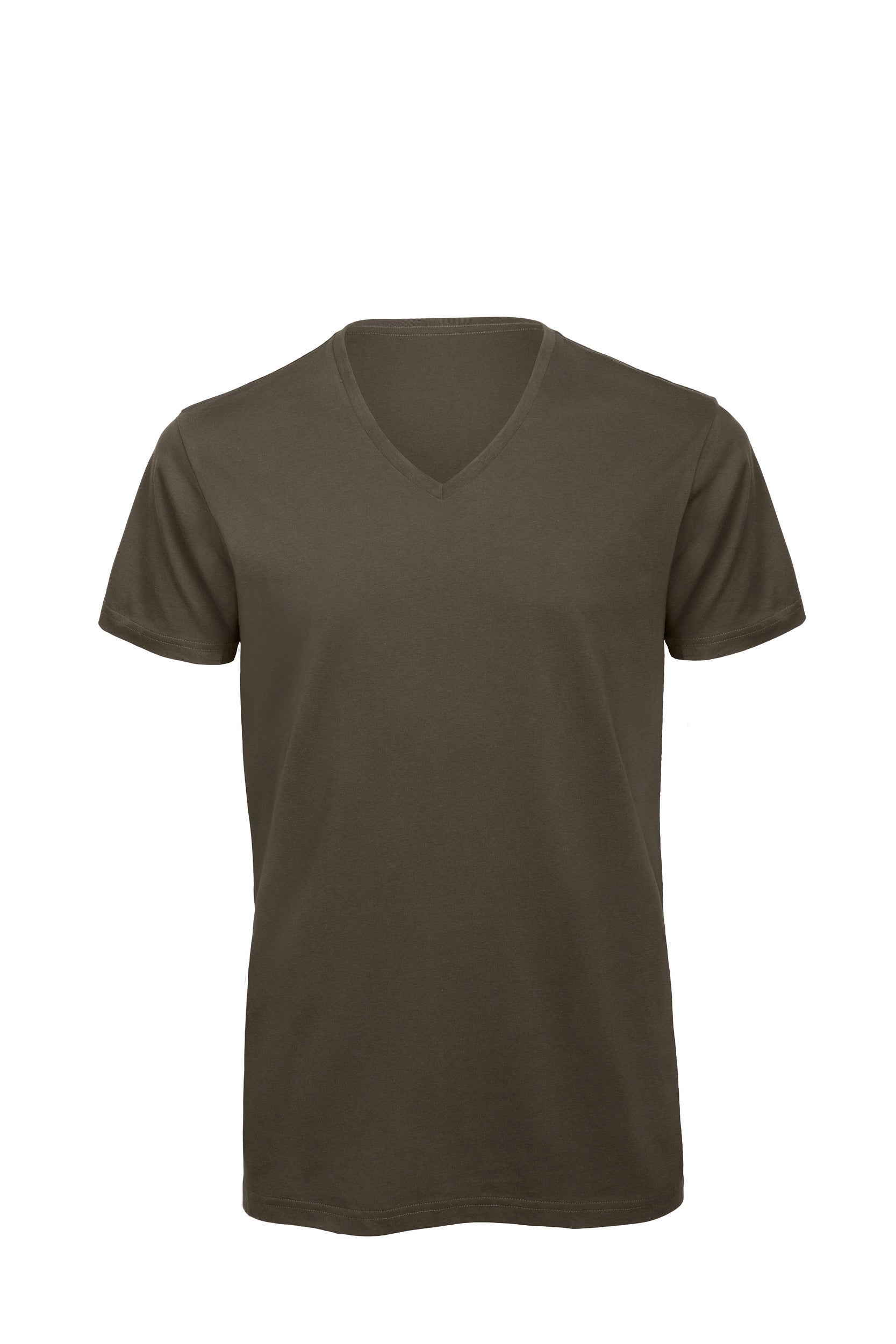 T-shirt col en V en coton biologique pour homme - CGTM044