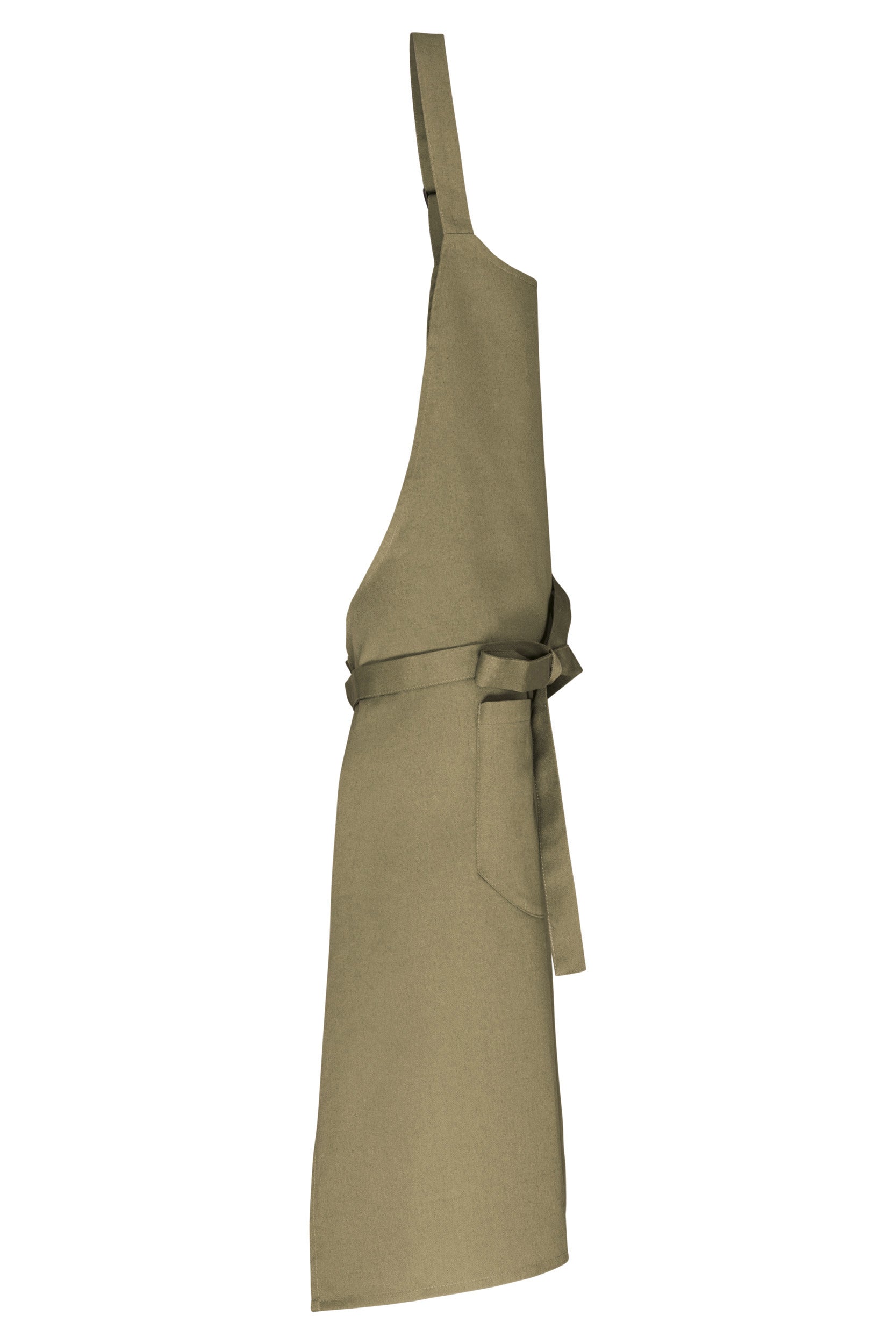 Organic Cotton Apron With Pocket - K8007