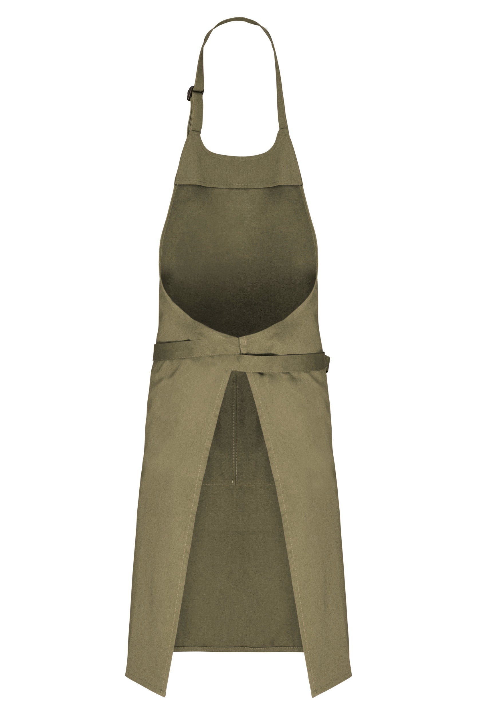 Organic Cotton Apron With Pocket - K8007