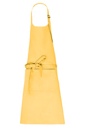 Organic Cotton Apron With Pocket - K8007