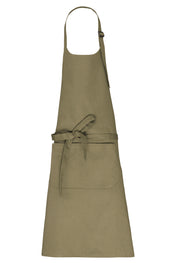 Organic Cotton Apron With Pocket - K8007