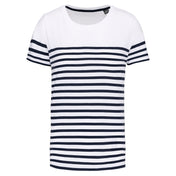 Kids' Organic Cotton Crew Neck Sailor T-shirt - K3035