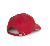 Gorra De Algodón Orgánico Con Visera Sandwich En Contraste - 6 Paneles - KP198