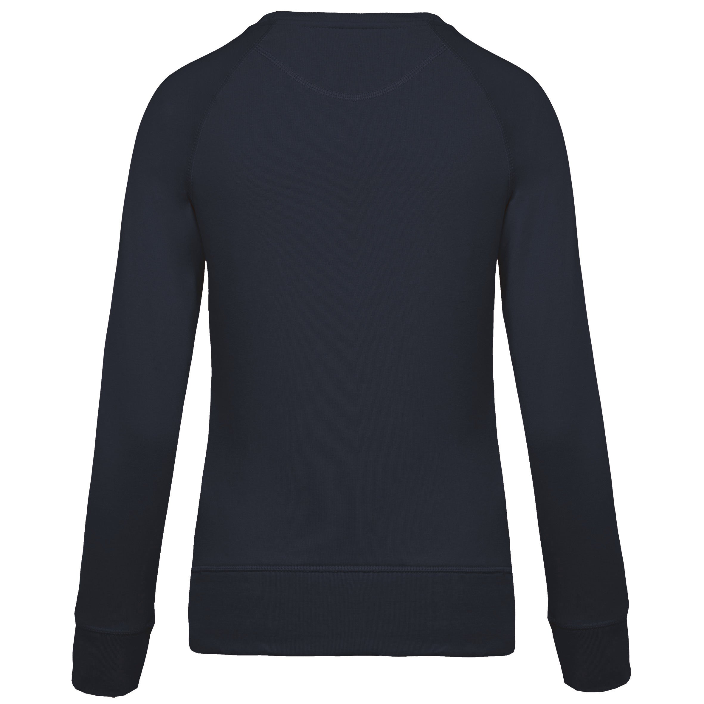 Ladies’ Organic Cotton Crew Neck Raglan Sleeve Sweatshirt - K481