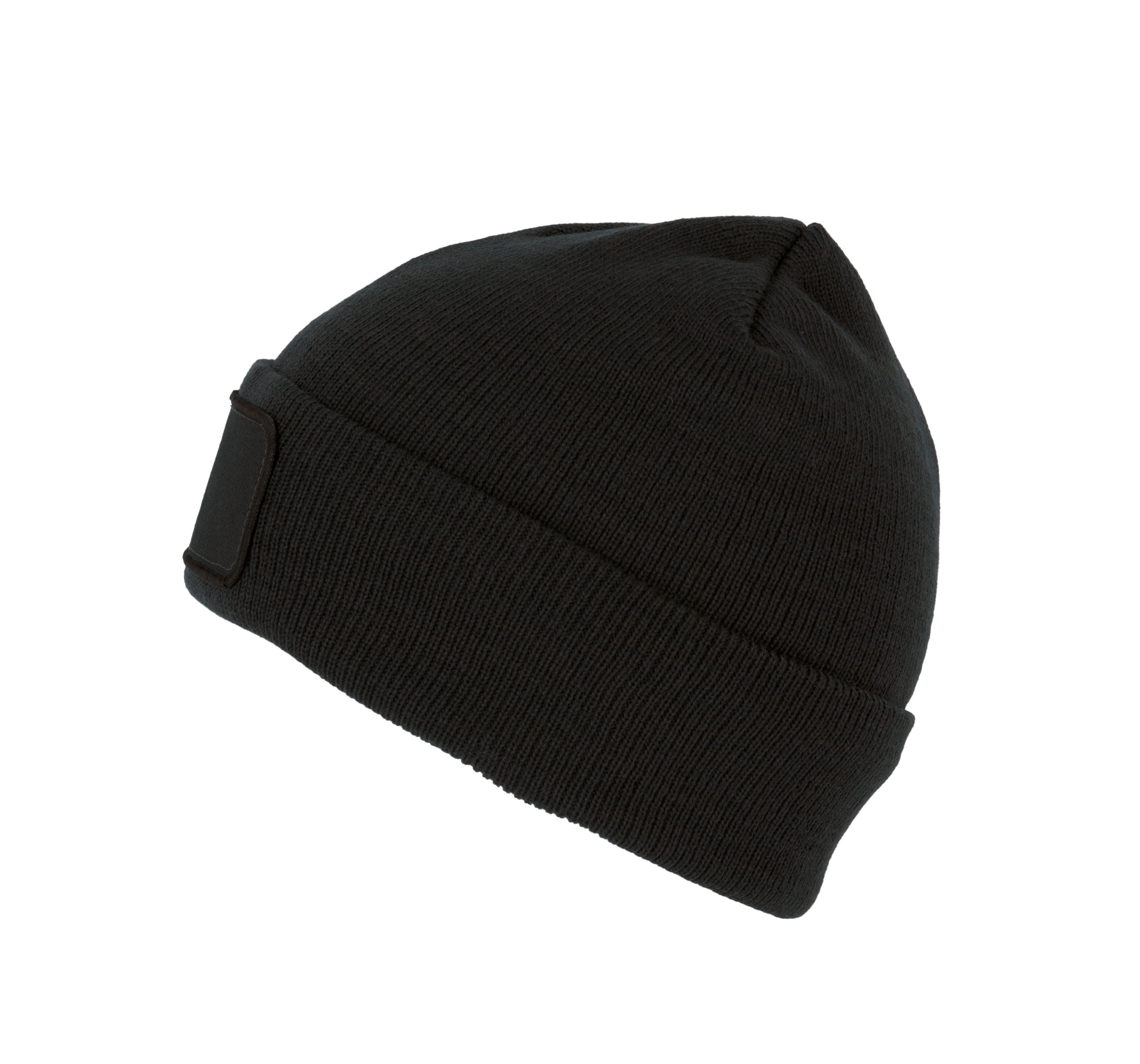 Recycled Beanie With Patch And Thinsulate Lining - KP891