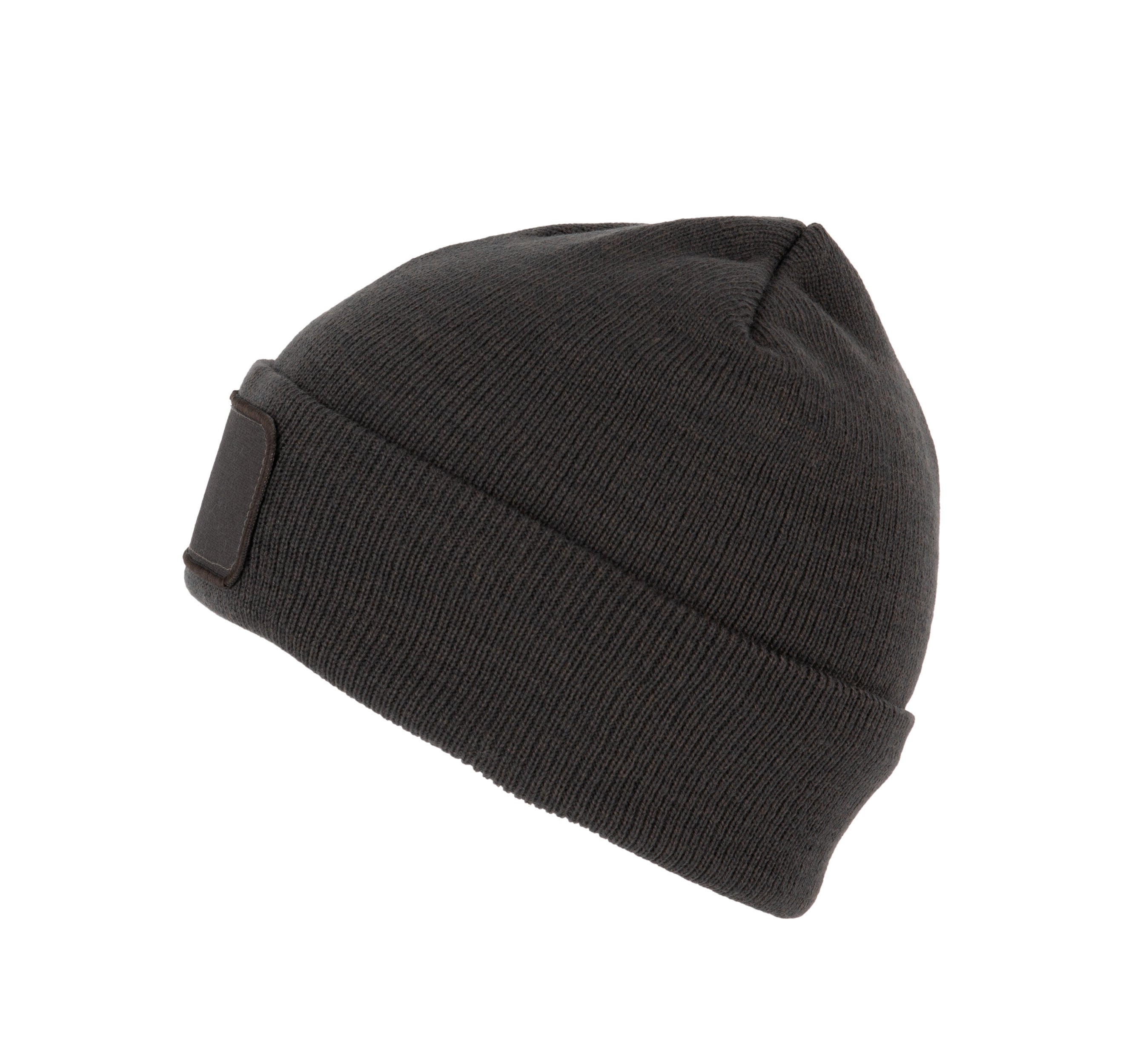 Recycled Beanie With Patch And Thinsulate Lining - KP891