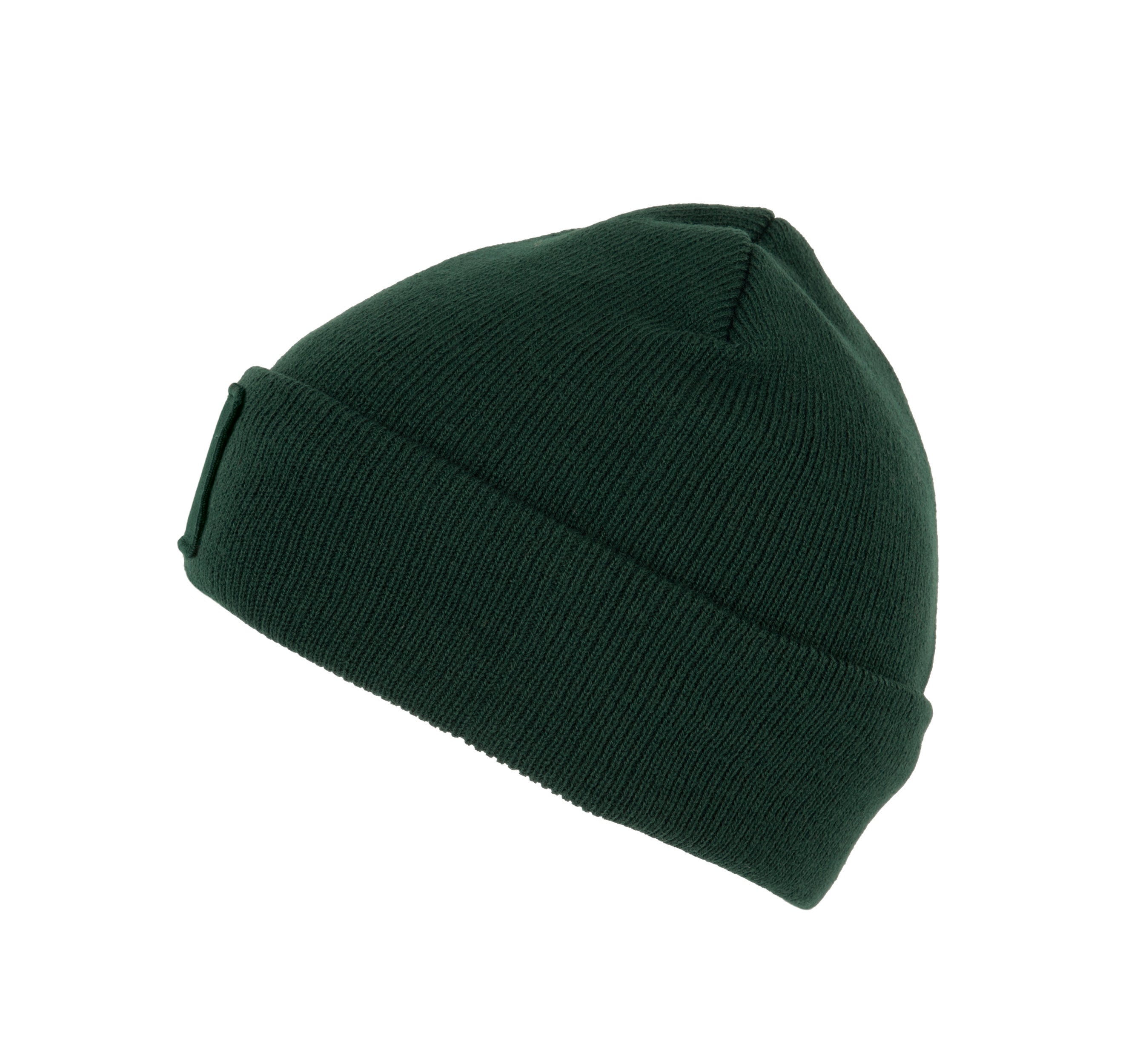 Recycled Beanie With Patch And Thinsulate Lining - KP891