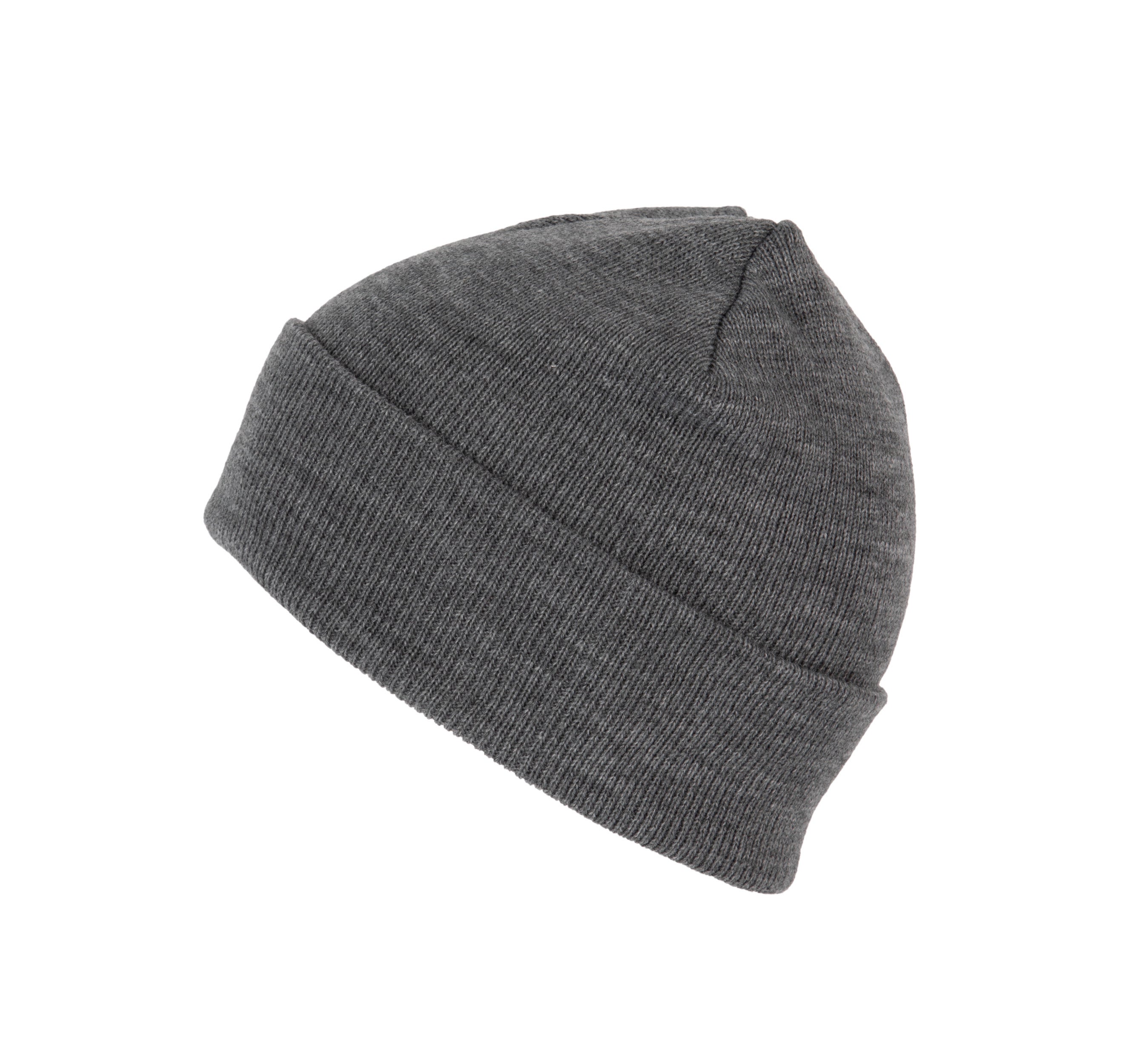 Recycelte Mütze mit gestricktem Umschlag - KP892