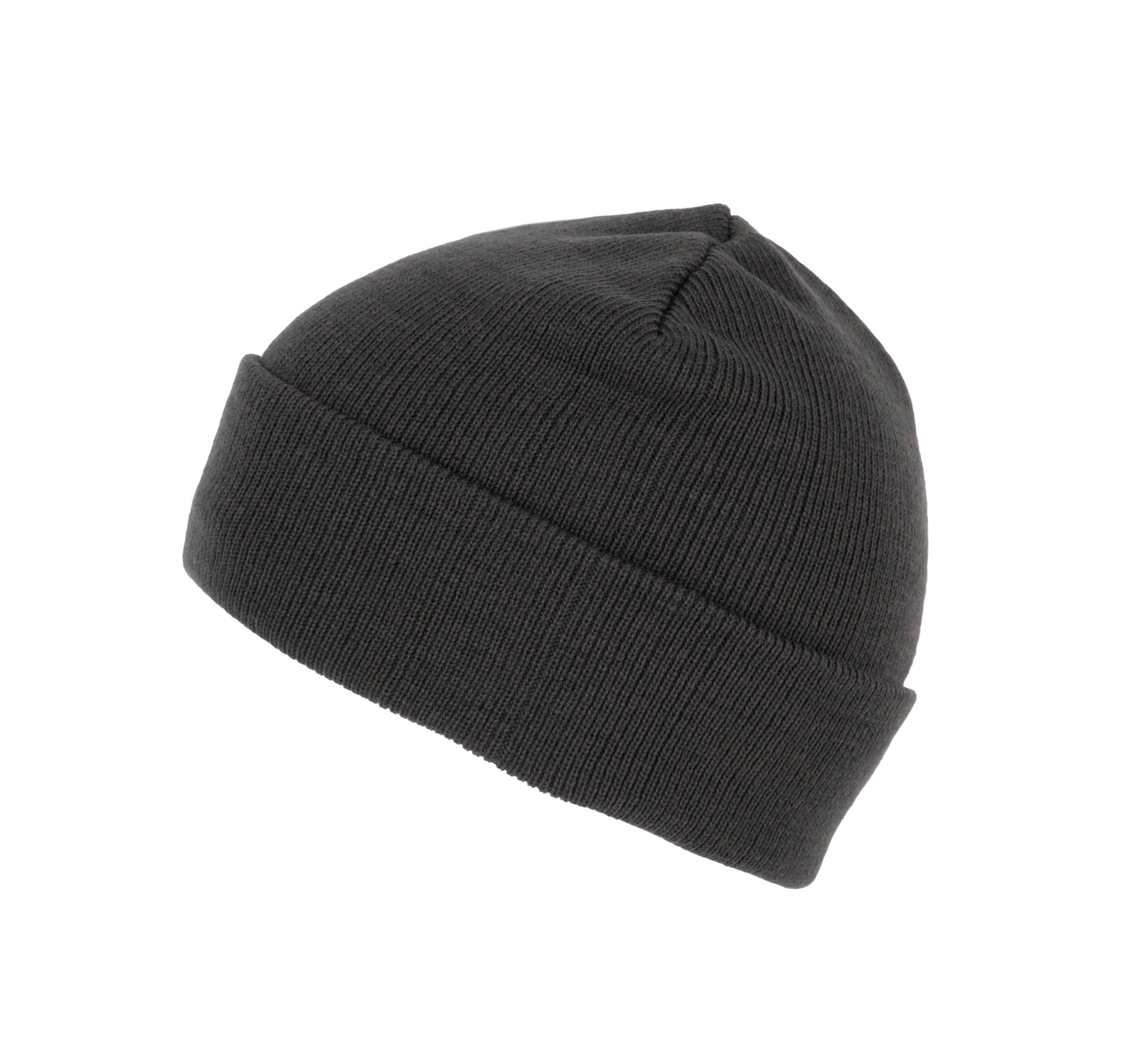 Recycelte Mütze mit gestricktem Umschlag - KP892