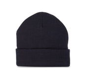 Recycelte Mütze mit gestricktem Umschlag - KP892
