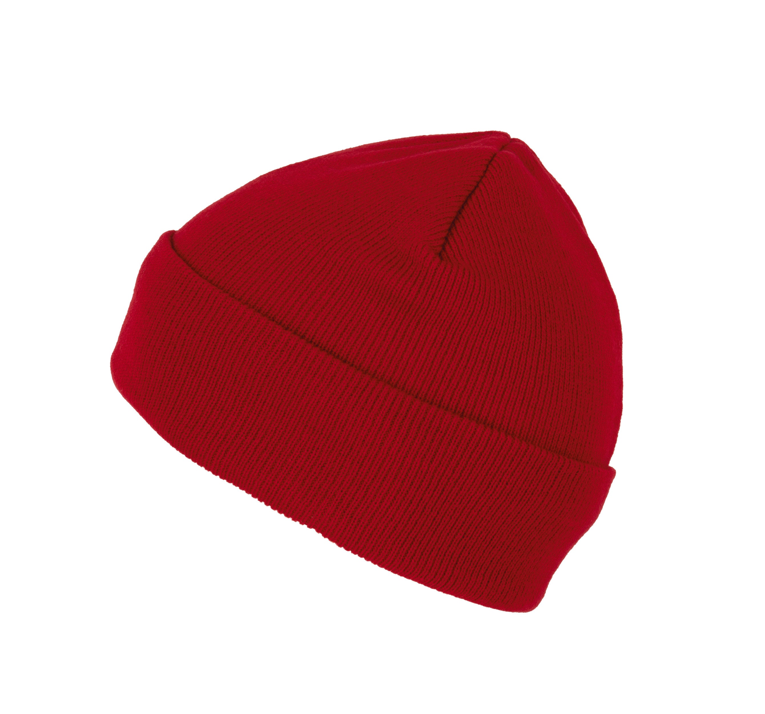 Recycelte Mütze mit gestricktem Umschlag - KP892