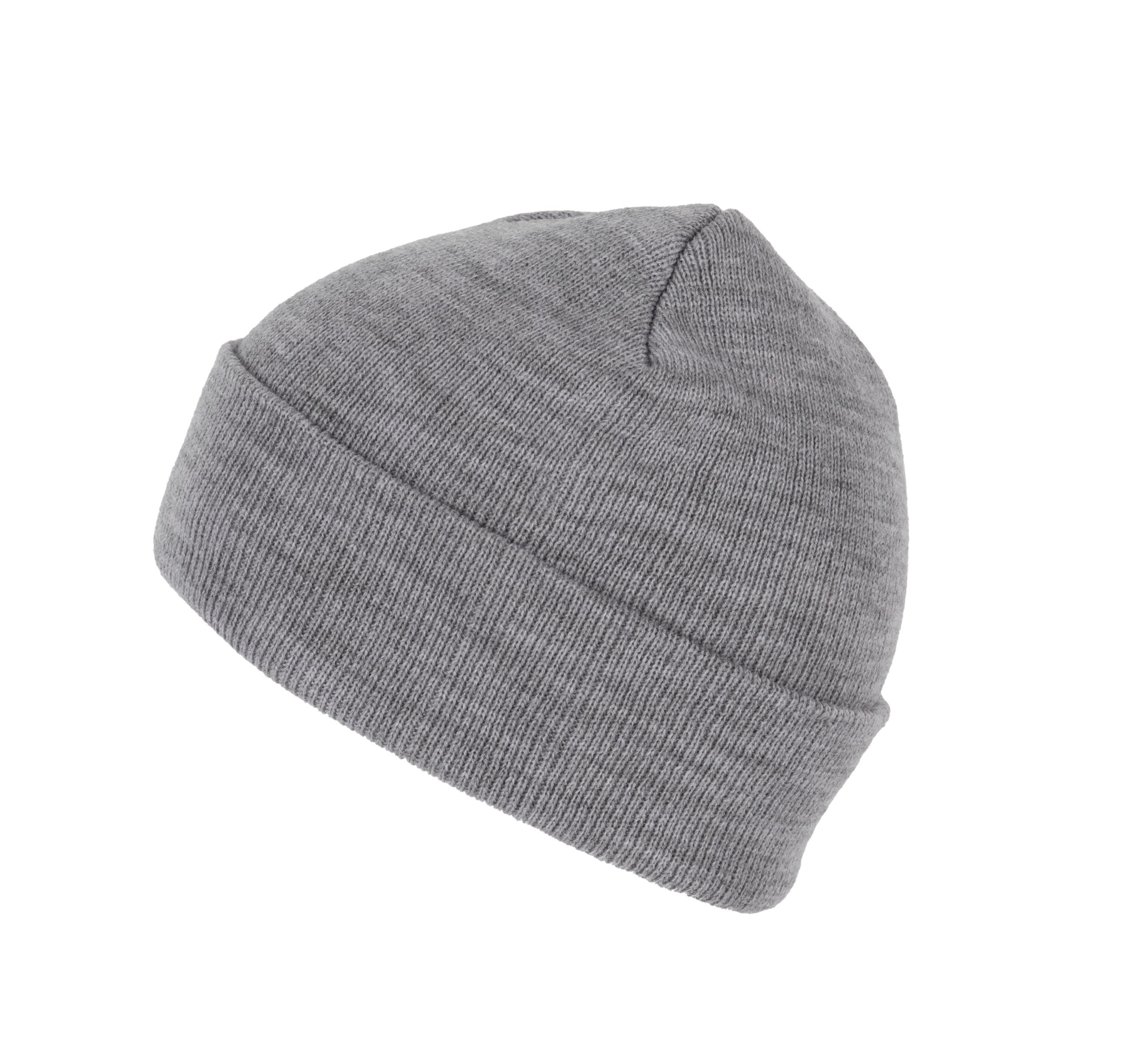 Recycelte Mütze mit gestricktem Umschlag - KP892