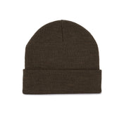 Recycelte Mütze mit gestricktem Umschlag - KP892
