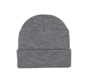 Recycelte Mütze mit gestricktem Umschlag - KP892