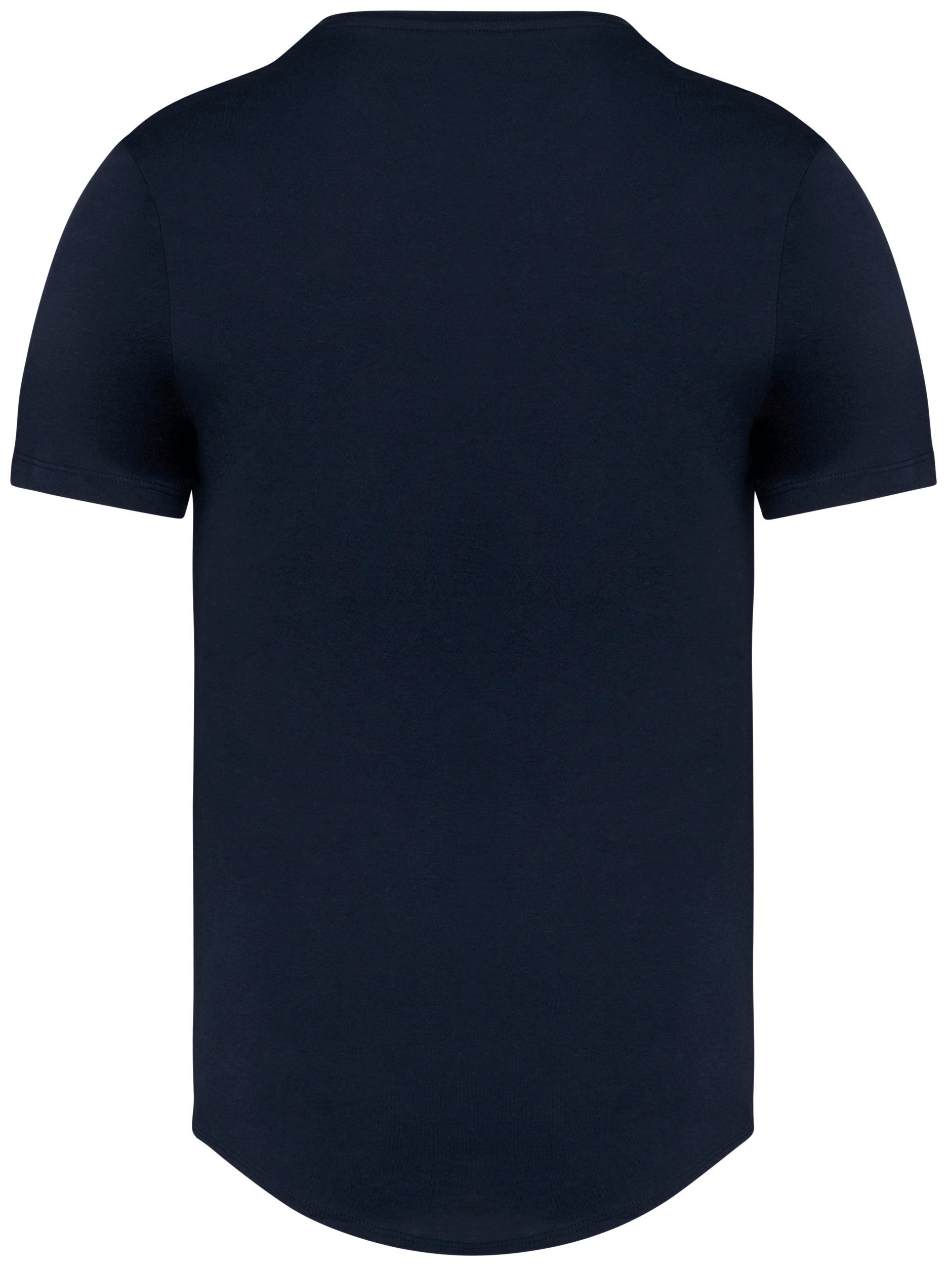Heren T-shirt met gebogen zoom - 155gsm - NS331