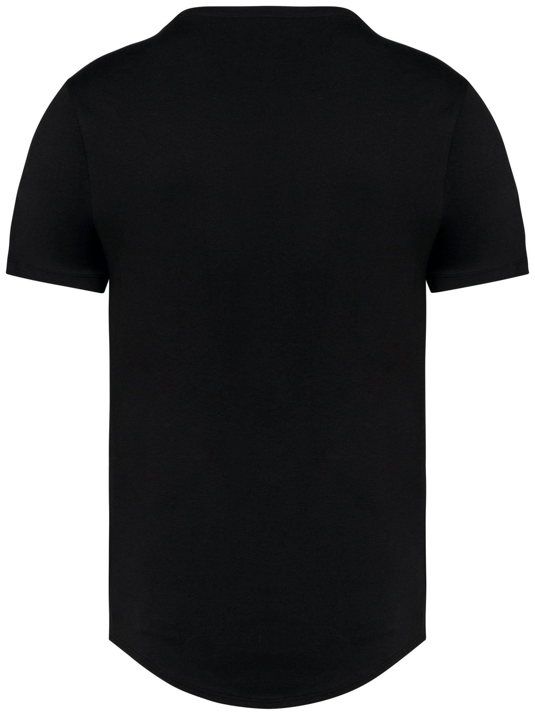 Heren T-shirt met gebogen zoom - 155gsm - NS331