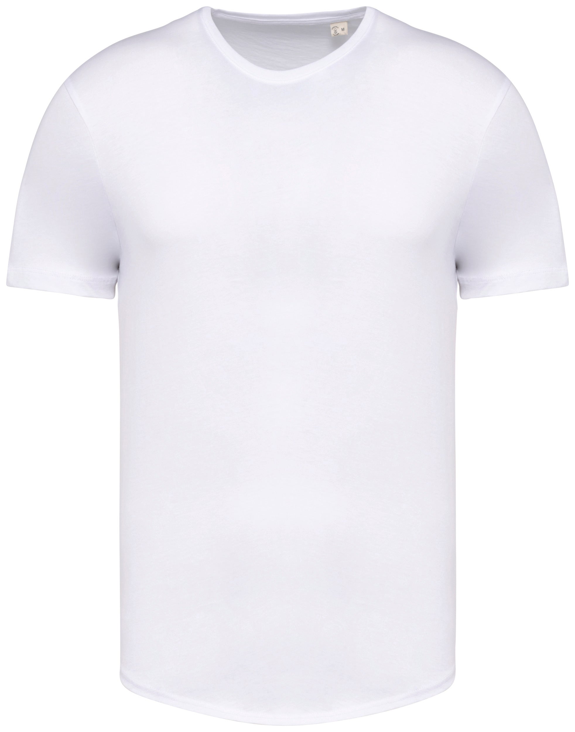 Heren T-shirt met gebogen zoom - 155gsm - NS331