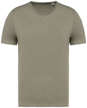 Heren Raw-edged T-shirt - 130gsm - NS318