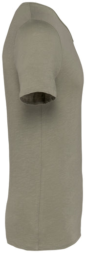 Heren Raw-edged T-shirt - 130gsm - NS318