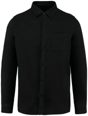 Camisa de franela ecológica para hombre - 170 g/m² - NS520