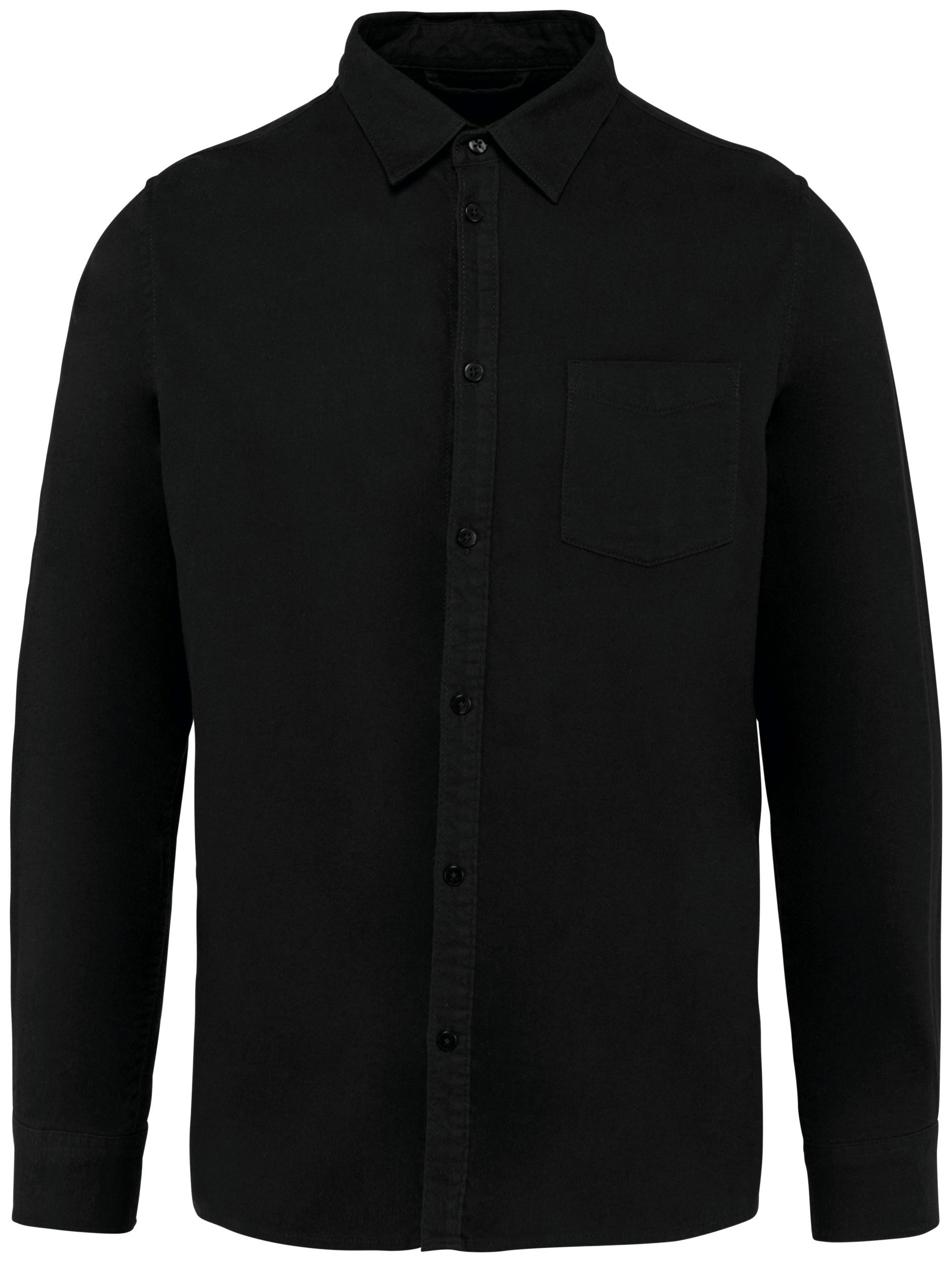 Camisa de franela ecológica para hombre - 170 g/m² - NS520