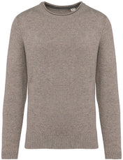 Men's Raw Edge Merino Wool Jumper - 370 g/m² - NS910