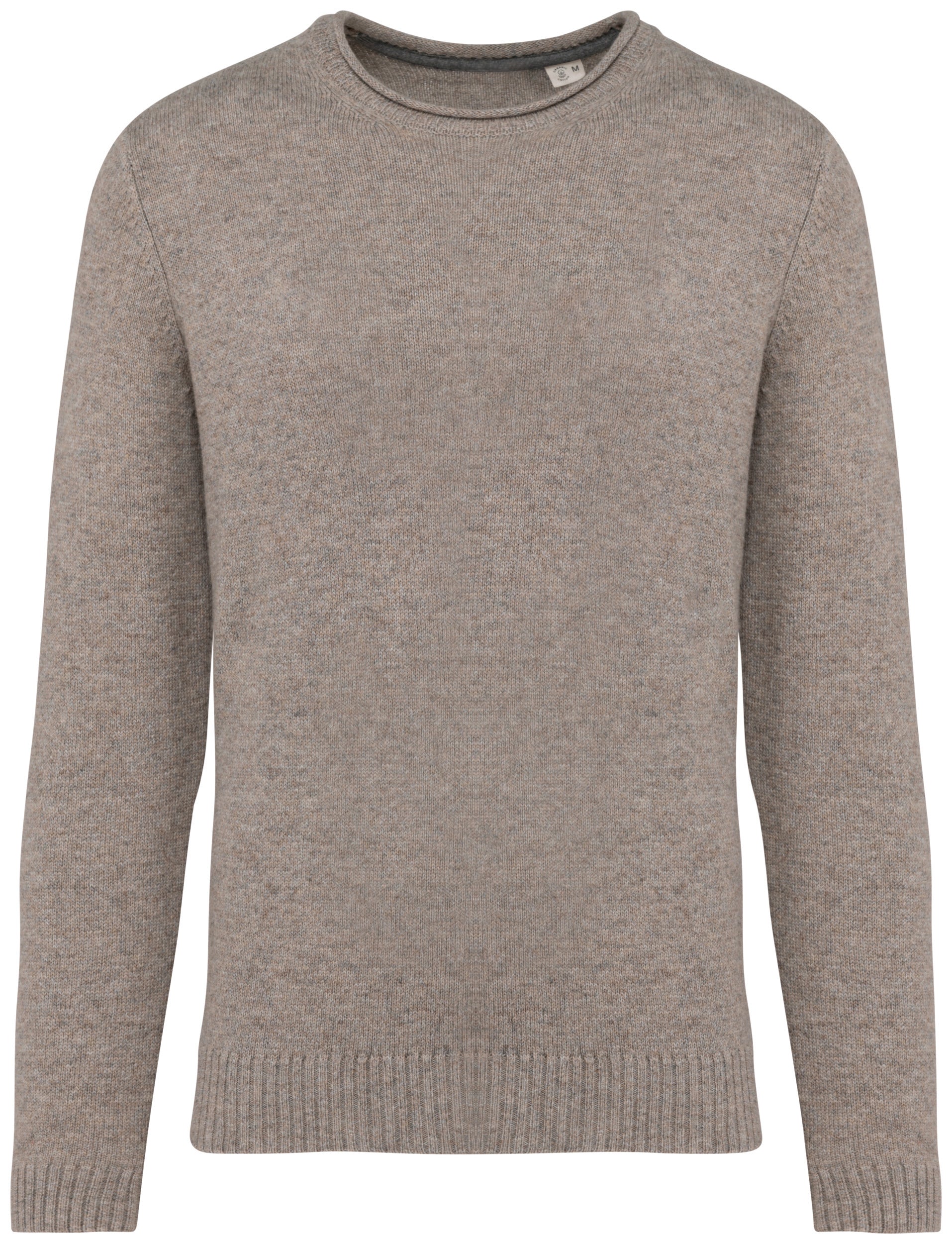 Men's Raw Edge Merino Wool Jumper - 370 g/m² - NS910