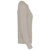 Ladies’ Organic Cotton Crew Neck Raglan Sleeve Sweatshirt - K481