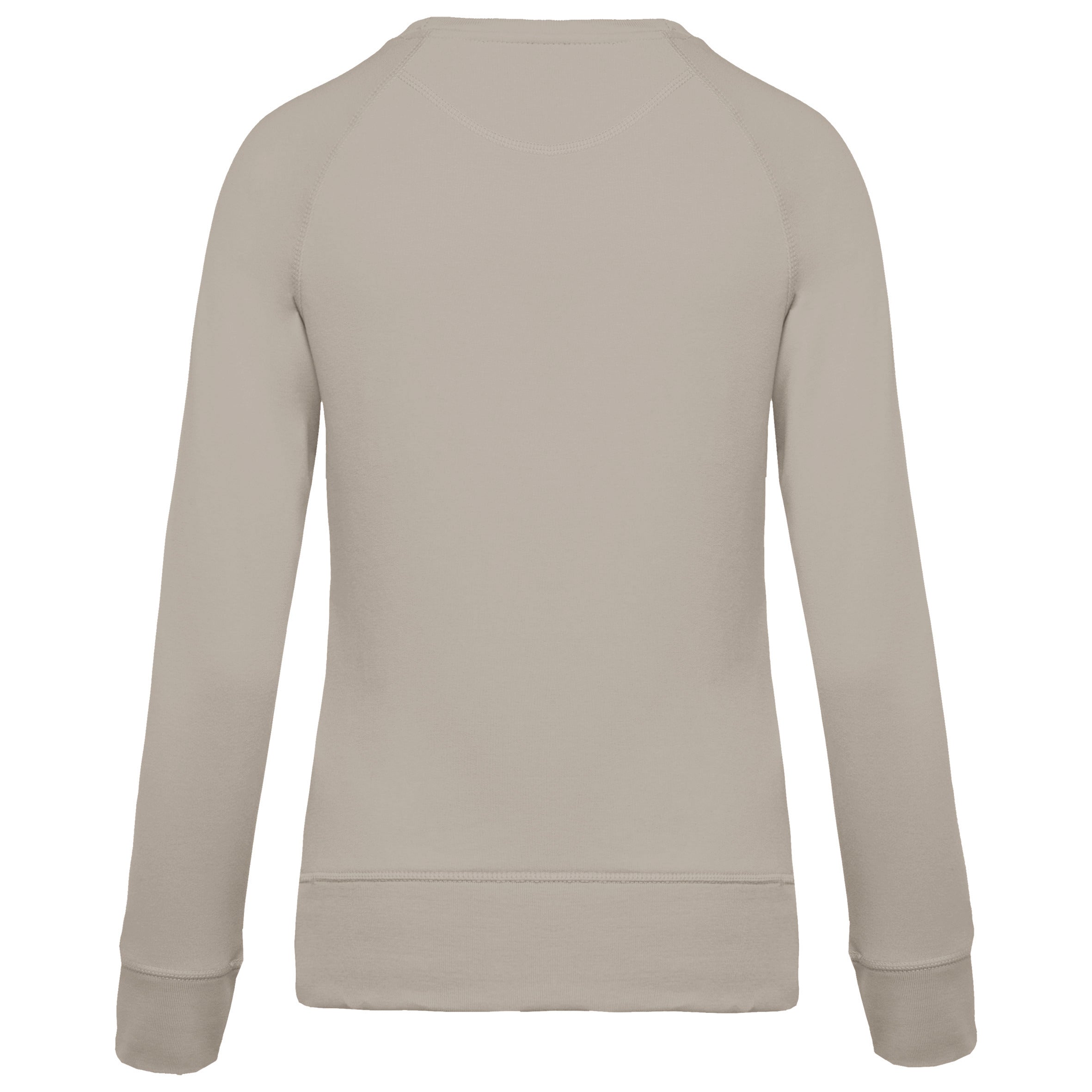 Ladies’ Organic Cotton Crew Neck Raglan Sleeve Sweatshirt - K481