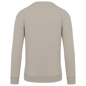 Men's Organic Cotton Crew Neck Raglan Sleeve Sweatshirt - K480