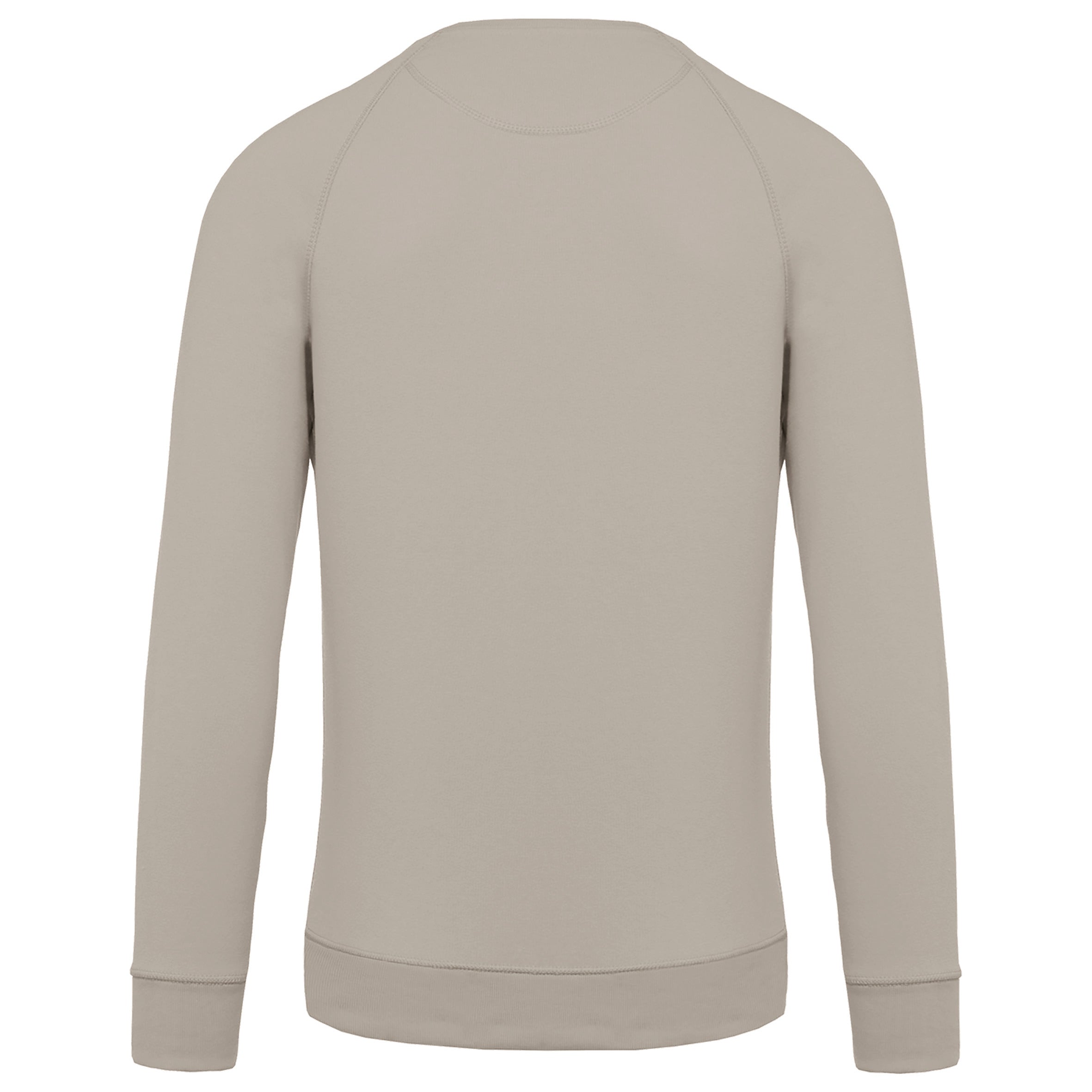 Men's Organic Cotton Crew Neck Raglan Sleeve Sweatshirt - K480