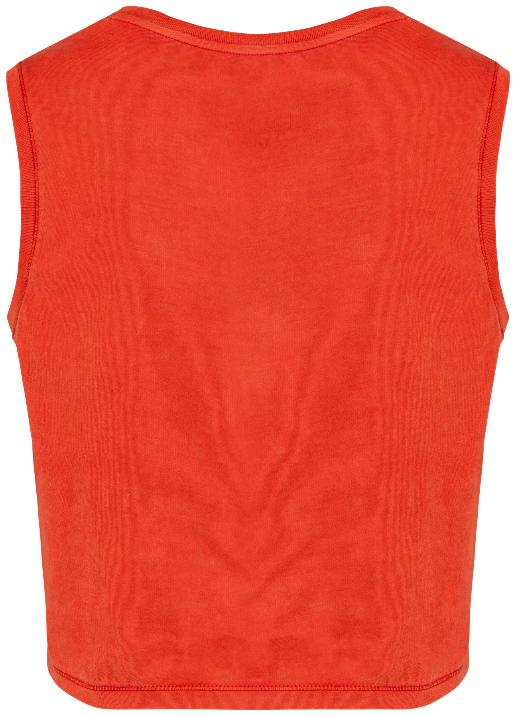 Organic cotton Sleeveless T shirt - Women's Crop Tee - NS342