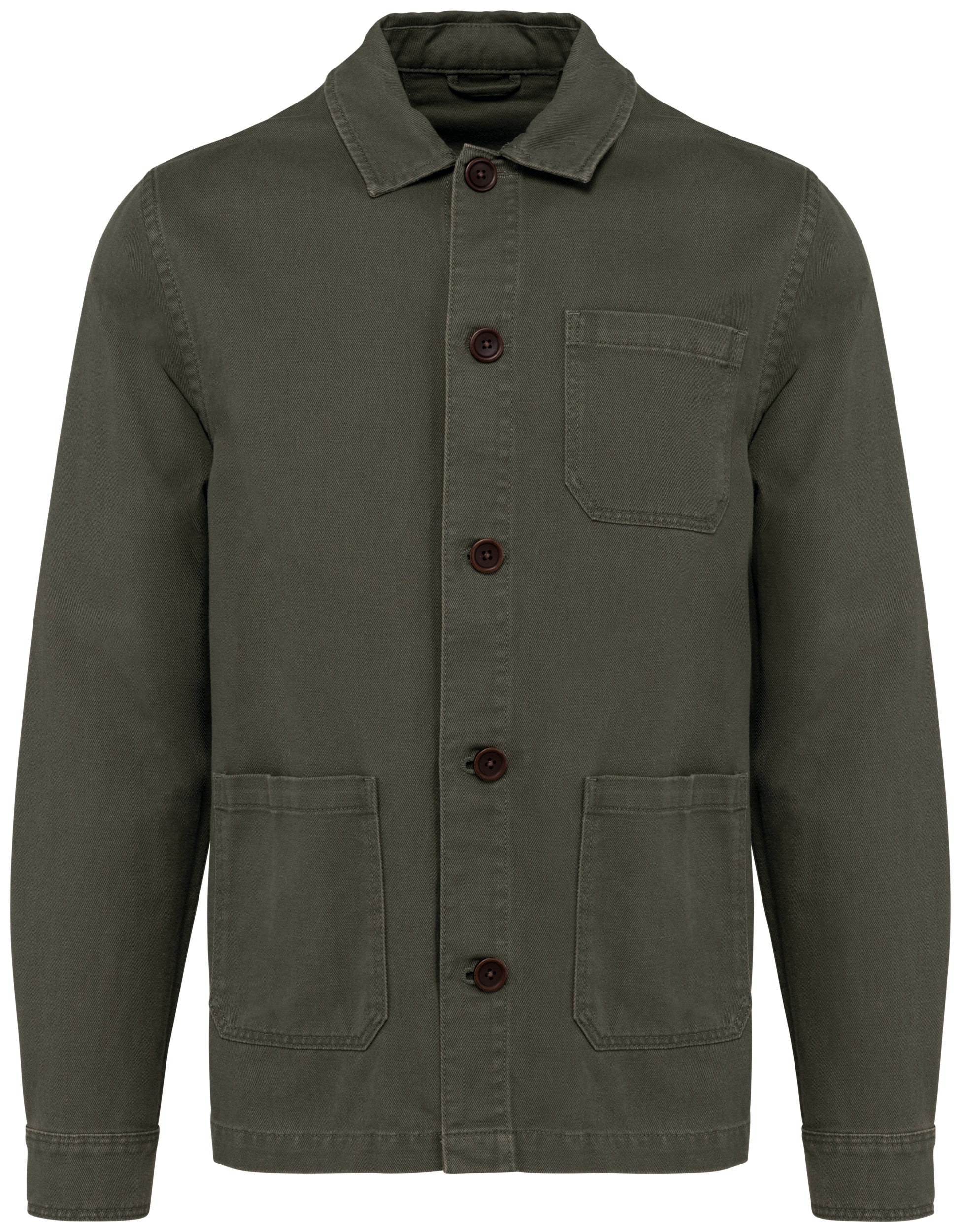 Chaqueta Worker desteñida para hombre - 300 g/m² - NS610