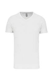 T-shirt col en V en coton biologique pour homme - 145 g/m² | K3028IC