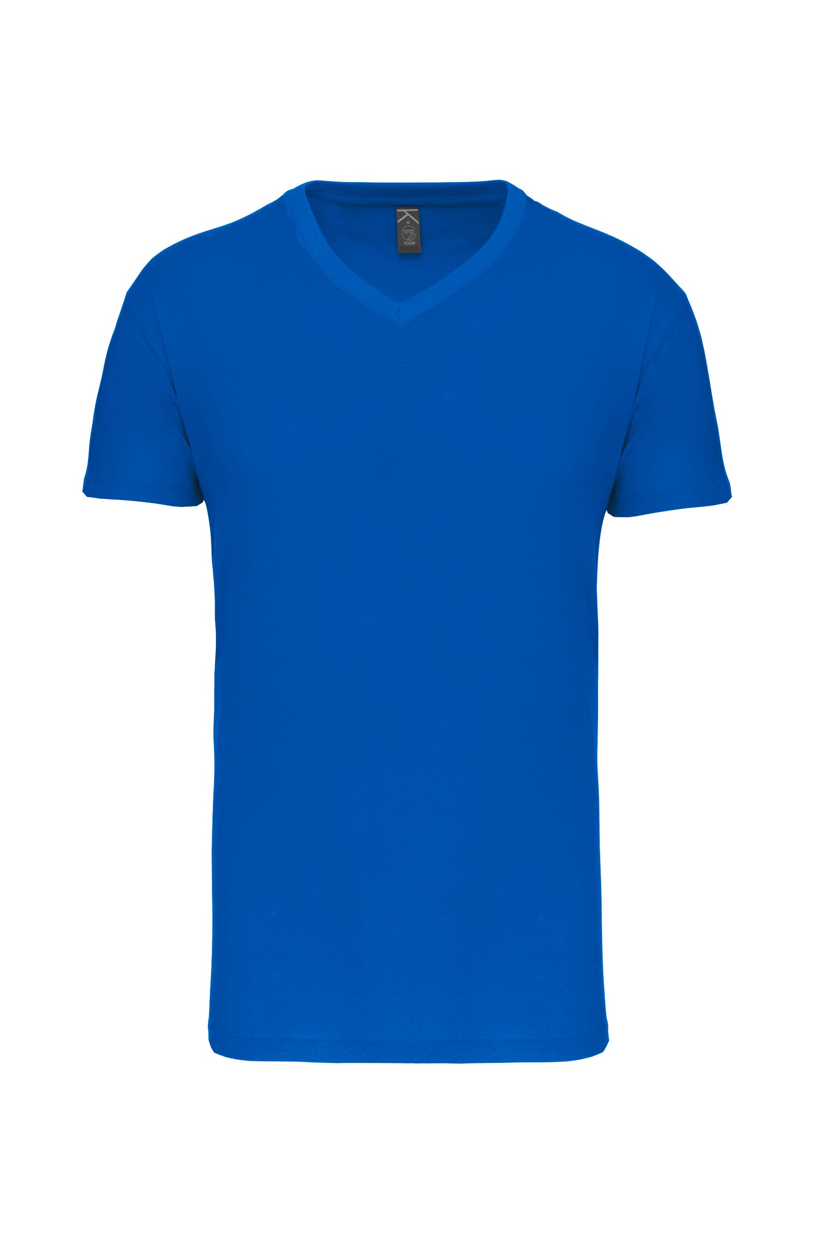 T-shirt col en V en coton biologique pour homme - 145 g/m² | K3028IC