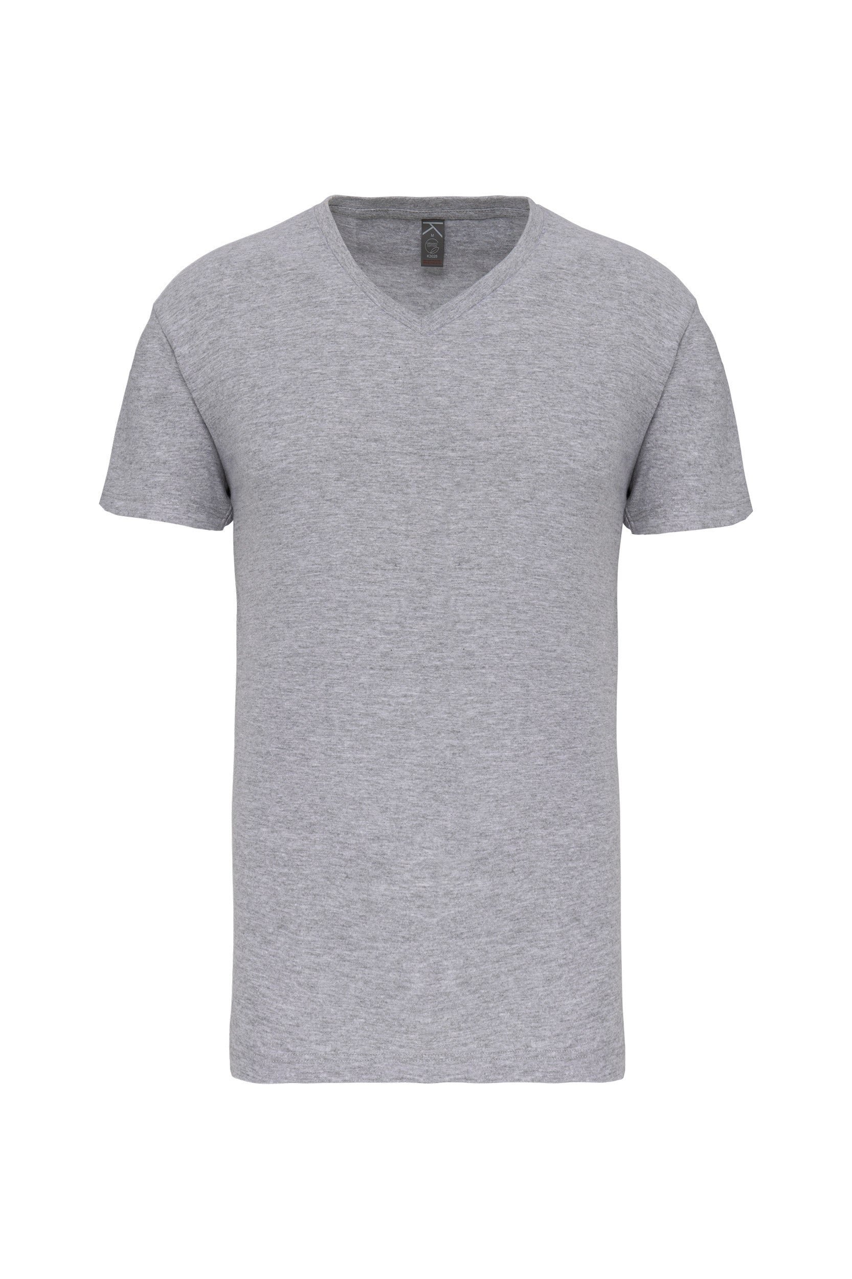 T-shirt col en V en coton biologique pour homme - 145 g/m² | K3028IC