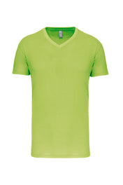 T-shirt col en V en coton biologique pour homme - 145 g/m² | K3028IC