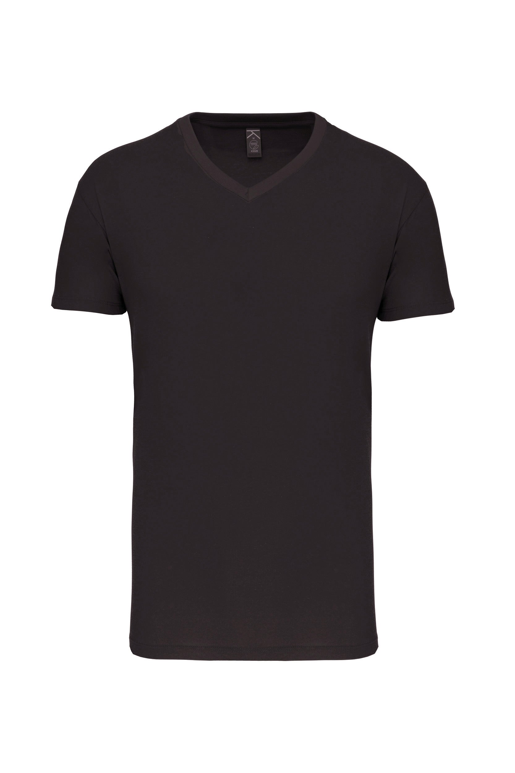 T-shirt col en V en coton biologique pour homme - 145 g/m² | K3028IC