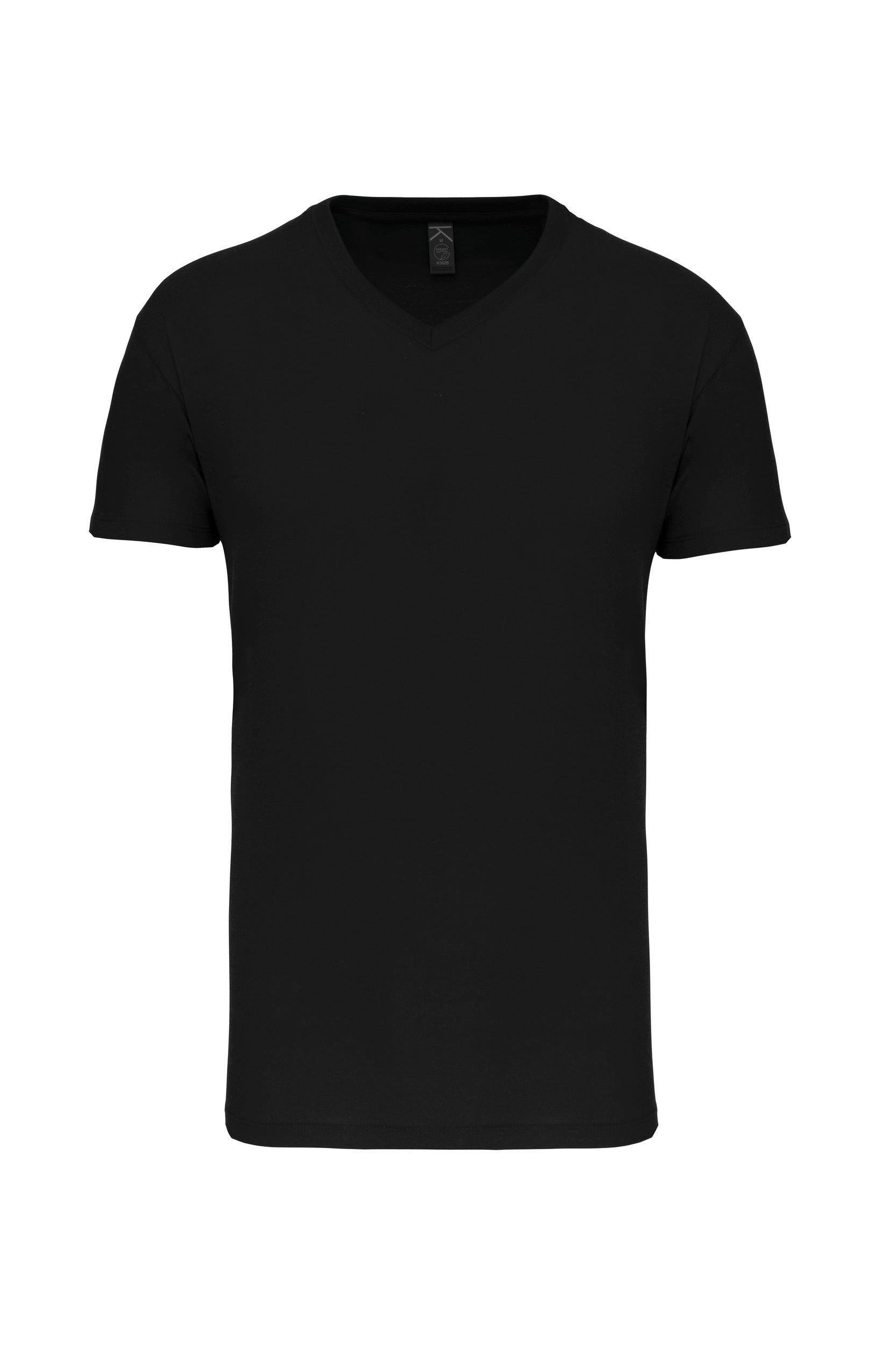 T-shirt col en V en coton biologique pour homme - 145 g/m² | K3028IC