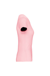 T-shirt col rond en coton biologique pour femmes | K3026IC