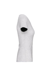 T-shirt col rond en coton biologique pour femmes | K3026IC