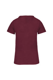T-shirt col rond en coton biologique pour femmes | K3026IC