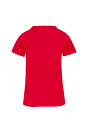 T-shirt col rond en coton biologique pour femmes | K3026IC