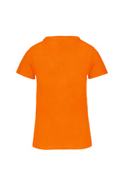 T-shirt col rond en coton biologique pour femmes | K3026IC