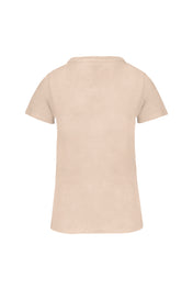T-shirt col rond en coton biologique pour femmes | K3026IC