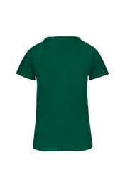 T-shirt col rond en coton biologique pour femmes | K3026IC