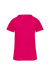 T-shirt col rond en coton biologique pour femmes | K3026IC