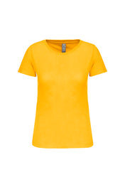 T-shirt col rond en coton biologique pour femmes | K3026IC